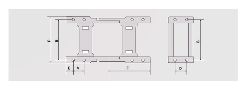45系列高負載型拖鏈接頭要裝方式圖 45系列高負載型拖鏈接頭要裝方式圖